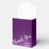 濃エレガント紫色のビーフボックス フェイバーボックス (オープン)