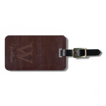 濃エレガント褐色の牛革のテクスチモノグラムのャ