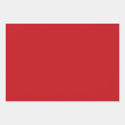 濃エレガント青緑赤無地の平野モダン ラッピングペーパーシート (正面2)