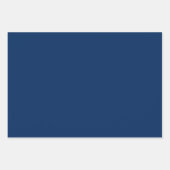 濃エレガント青緑赤無地の平野モダン ラッピングペーパーシート (正面)