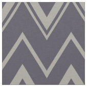 濃コンテンポラリー灰色の山形 ファブリック (クローズアップ)