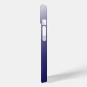 濃パーソナライズされた色グラデーションネイビー Case-Mate iPhoneケース (裏面 / 左)