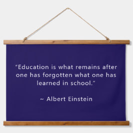 濃パーソナライズされた色ブルー36x26 感動的 吊り下げ型タペストリー