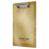 濃厚な金ゴールドの虹色の輝くガラスのテクスチャ クリップボード (左)