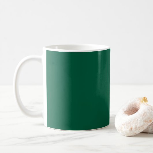 濃厚ダークグリーンコーヒーマグ コーヒーマグカップ (ドーナツ)
