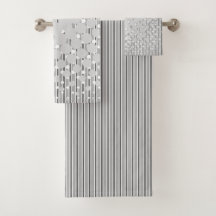 濃度デザイングレー – タオルセット