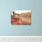 濃度 – クーガー キャンバスプリント (インサイチュ (ウッドフロア))