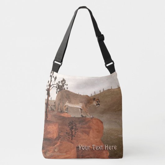 濃度 – クーガー クロスボディバッグ (正面)