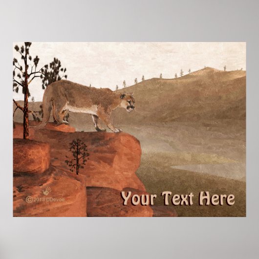 濃度 – クーガー ポスター (正面)