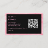 濃毛メイクアップ漫画レディ 名刺 (裏面)