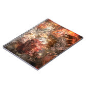 濃淡のある結晶の素朴層 ノートブック (左側)