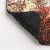 濃淡のある結晶の素朴層 マウスパッド (コーナー)