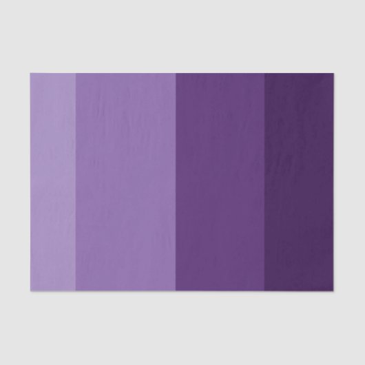 濃淡のダークパープルとライトパープルのストライプパーティー 薄葉紙 (正面)