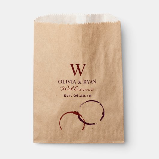 濃素朴色ワインステイン結婚ズモノグラム フェイバーバッグ (正面)
