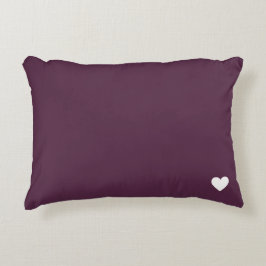 濃紫色のナスのナス アクセントクッション