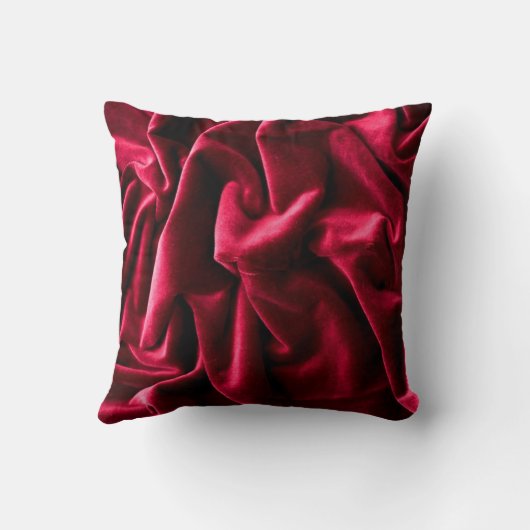 濃紫色のビロードのヴィンテージのシックでエレガントでシックなカフェ クッション (裏面)