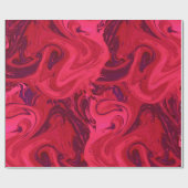 濃紫色の大理石模様をつけられた質、豊富なebruの技術 ラッピングペーパー (フラット)