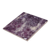 濃紫色の水晶 タイル (側面)