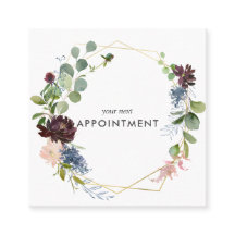 濃紺および幾何学的なバーガンディの花