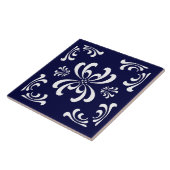 濃紺および白い新しいの華麗さのセラミックタイル タイル (側面)