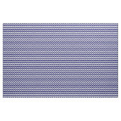 濃紺および白のシェブロンのジグザグパターン ファブリック (ヤード)
