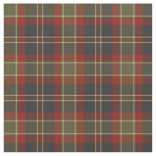 濃紺および赤く素朴な格子縞 ファブリック (クローズアップ)