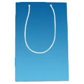 濃紺のグラデーション ミディアムペーパーバッグ (正面)