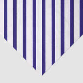 濃紺のストライプのティッシュペーパー 薄葉紙 (詳細)