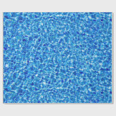 濃紺のタイルを張られた水包装紙 ラッピングペーパー (フラット)