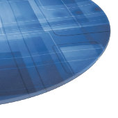 濃紺のハイテクな背景 カッティングボード (角)