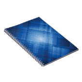 濃紺のハイテクな背景 ノートブック (右側)