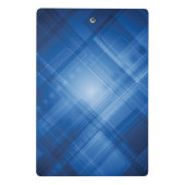 濃紺のハイテクな背景 ミニクリップボード (裏面)