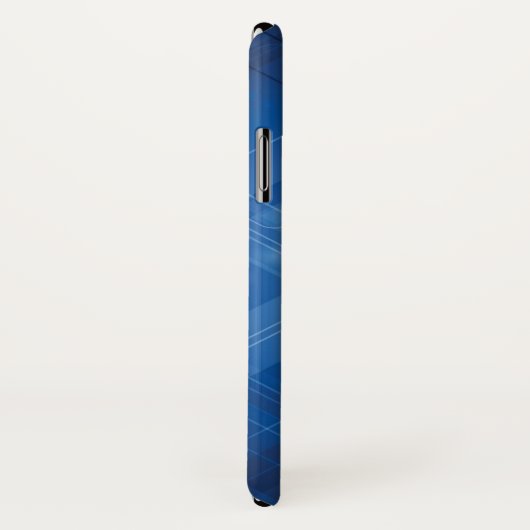 濃紺のハイテクな背景 Case-Mate iPhoneケース (裏面/右)