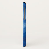 濃紺のハイテクな背景 Case-Mate iPhoneケース (裏面/左)