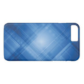 濃紺のハイテクな背景 Case-Mate iPhoneケース (裏面(横))