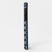 濃紺のモロッコパターンモダンなiPhone 5の場合 Case-Mate iPhoneケース (裏面/左)