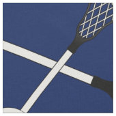 濃紺のラクロスの棒 ファブリック (クローズアップ)