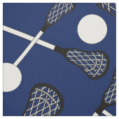 濃紺のラクロスの棒 ファブリック (見本)