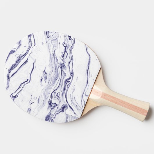 濃紺の大理石 卓球ラケット (横)