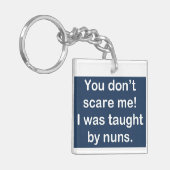 濃紺の尼僧によって教えられる キーホルダー (正面左)