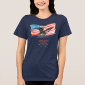 濃紺の愛国者 トライブレンドTシャツ (正面)
