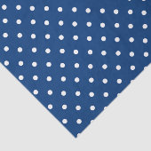 濃紺の水玉模様の男の赤ちゃんのギフト 薄葉紙 (詳細)