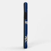 濃紺の背景のEdelweissの場合 Case-Mate iPhoneケース (裏面/右)