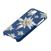 濃紺の背景のEdelweissの場合 Case-Mate iPhoneケース (下部)