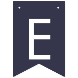 濃紺の花のアイボリーのばら色の結婚披露宴の旗布 バンティングフラッグ