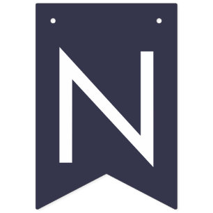 濃紺の花のアイボリーのばら色の結婚披露宴の旗布 バンティングフラッグ