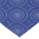 濃紺の装飾のPi数のための螺線形 テーブルクロス (アングル)