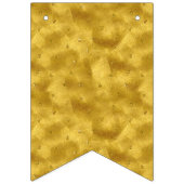 濃紺の金ゴールドのグリッター バンティングフラッグ (第2の旗)