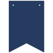 濃紺の金ゴールドのグリッター バンティングフラッグ (第1の旗)