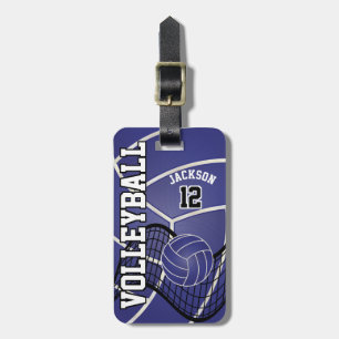 濃紺スポーツのバレーボールの🏐- ラゲッジタグ